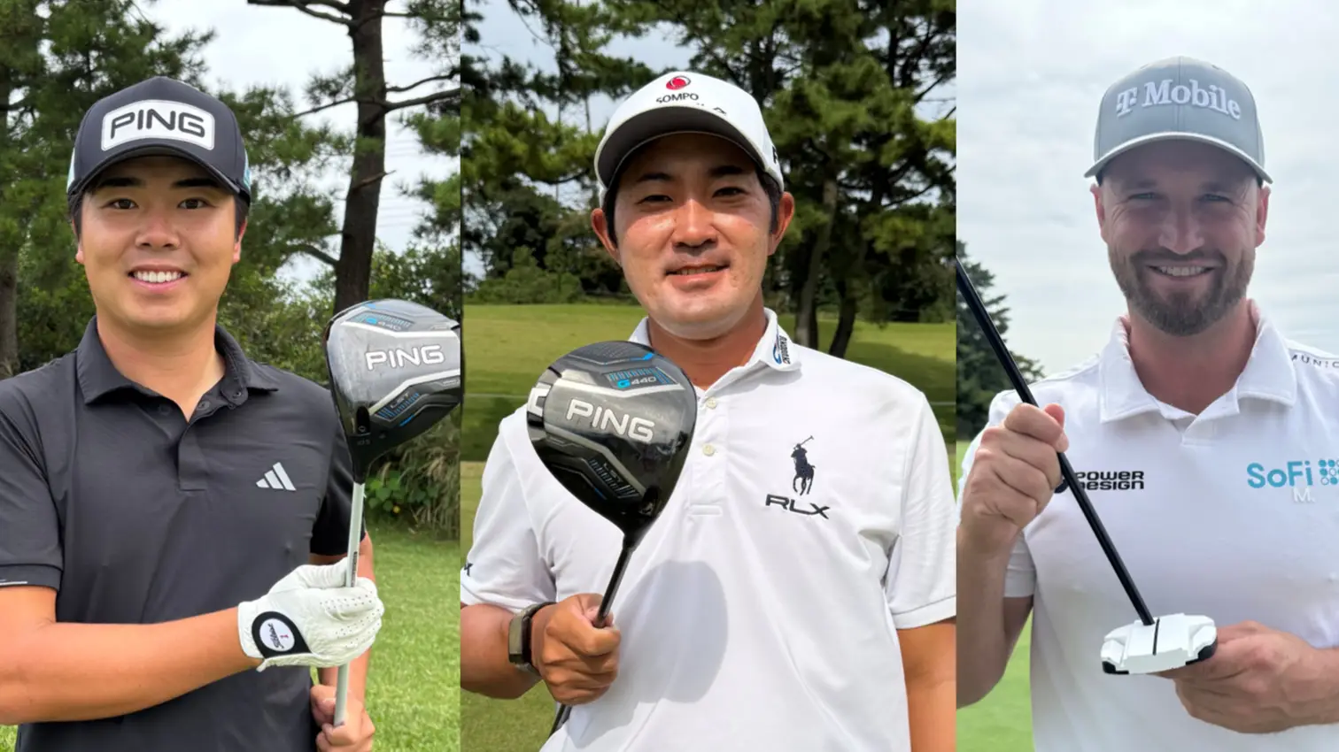 金谷拓実選手、細野勇策選手らPING契約選手がPGAツアー「Baycurrent Classic」に参戦